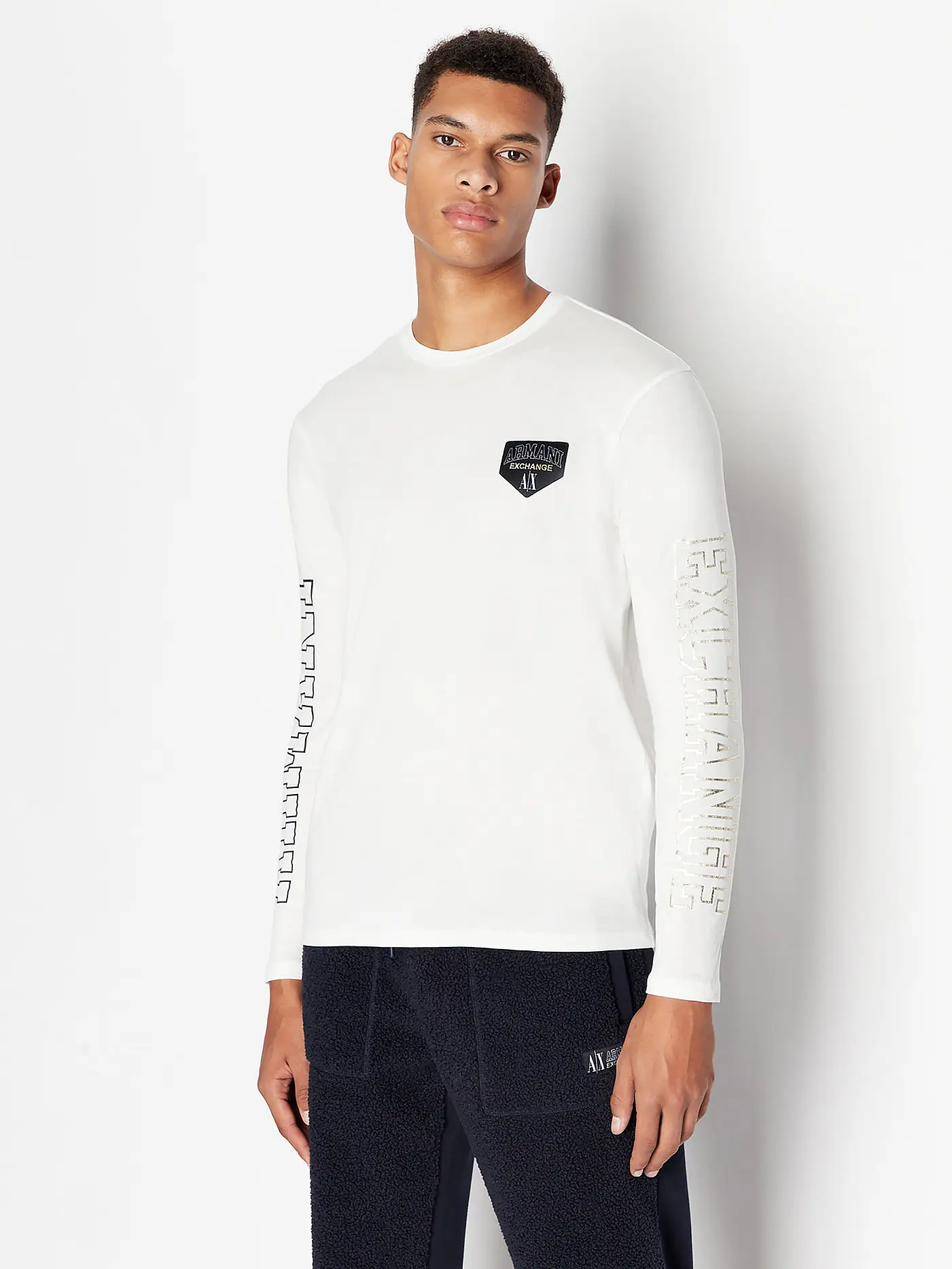 ARMANI EXCHANGE | Langarmshirt Regular Fit | 